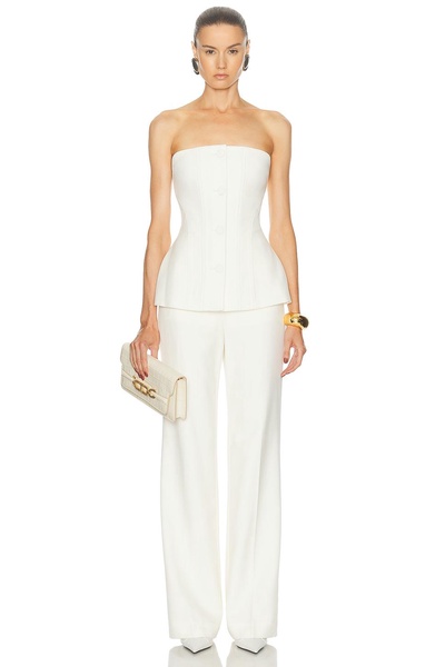 Strapless Tailored Jumpsuit