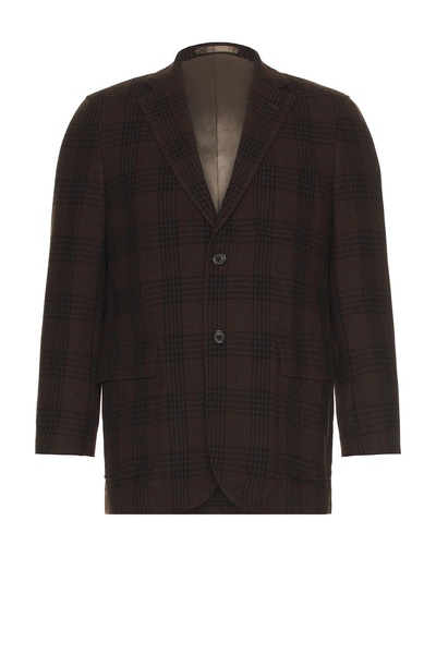 3B Box-Fit Jacket Wool Plaid