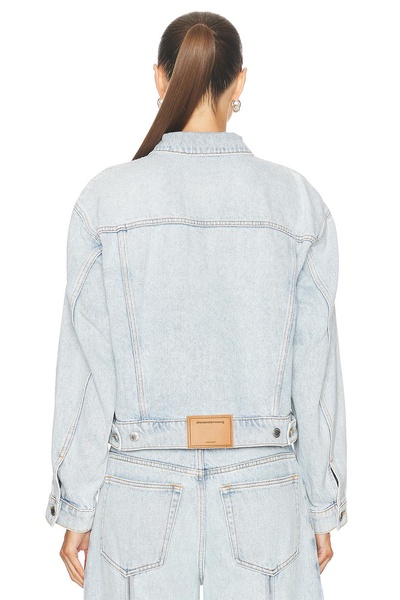 Zipped Sleeve Trucker Jacket