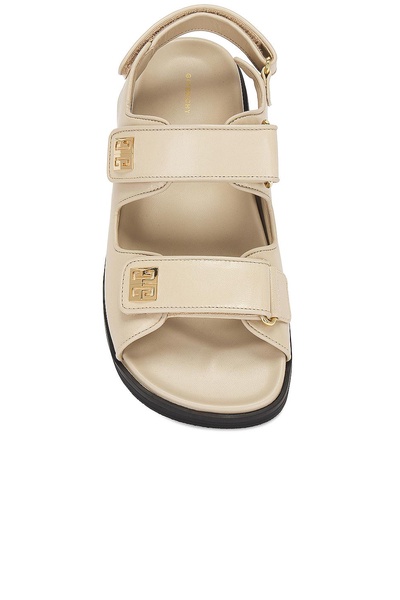 4G Strap Flat Sandal