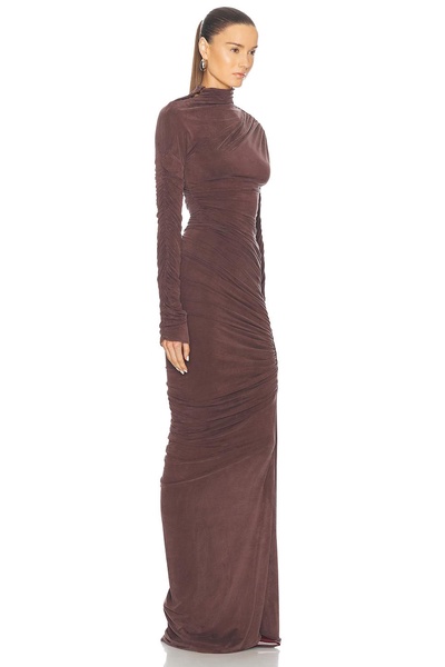 Hyper Ruched Long Dress