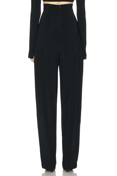 High Waisted Tailored Pleat Pant