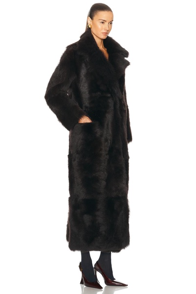 For Fwrd Evita Extra Long Coat