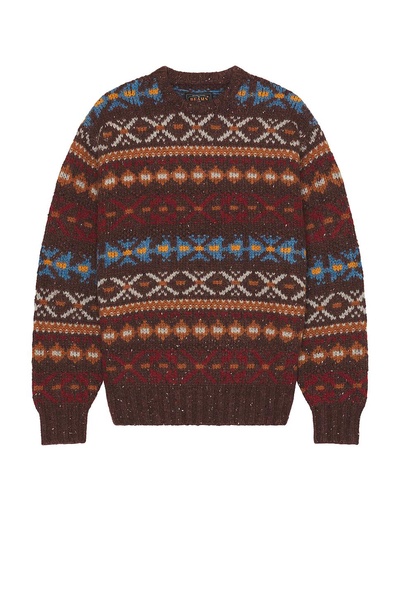 Crew Fair Isle Pattern 3g Sweater