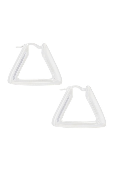 Triangle Hoop Earring