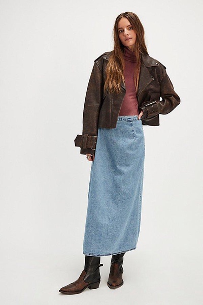 Rolla's Charlie Denim Maxi Skirt