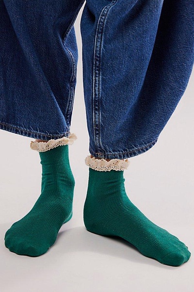 Beloved Waffle Knit Ankle Socks