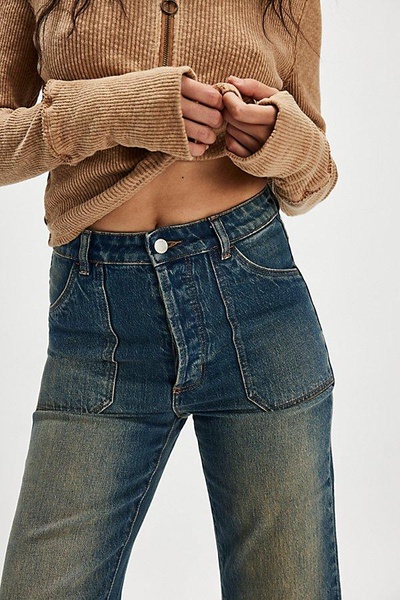 Rolla's East Coast Patch Pocket Flare Jeans