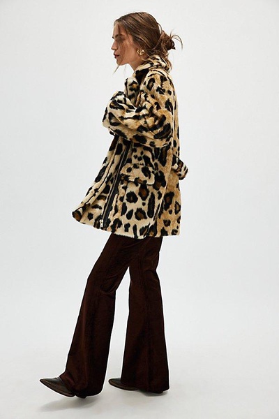 Bella Leopard Coat