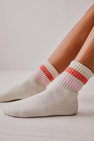 Retro Shortie Crew Socks