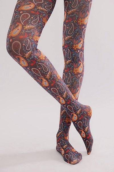 Moden Folk Floral Tights