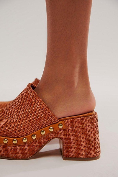 Rori Woven Platform Clogs