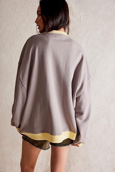 Classic Crew Colorblock Sweatshirt