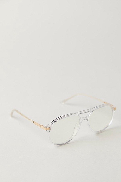 Clean Cut Aviator Bluelight Glasses