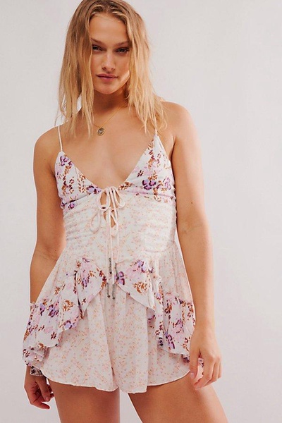 Brielle Printed Romper