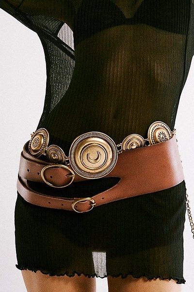 Bohemian Armor Chain Belt