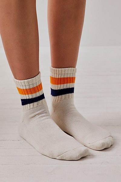 Retro Shortie Crew Socks