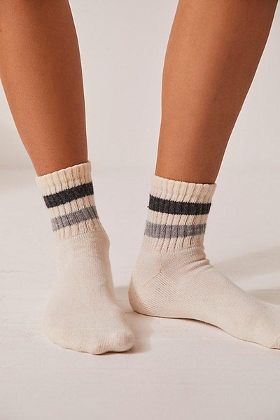 Retro Shortie Crew Socks