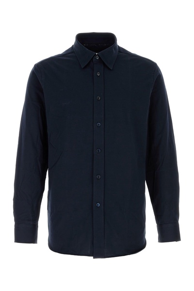 Midnight blue cotton shirt