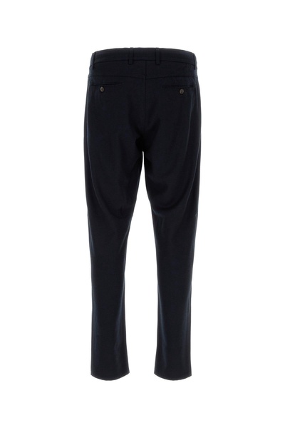 Midnight blue wool pant