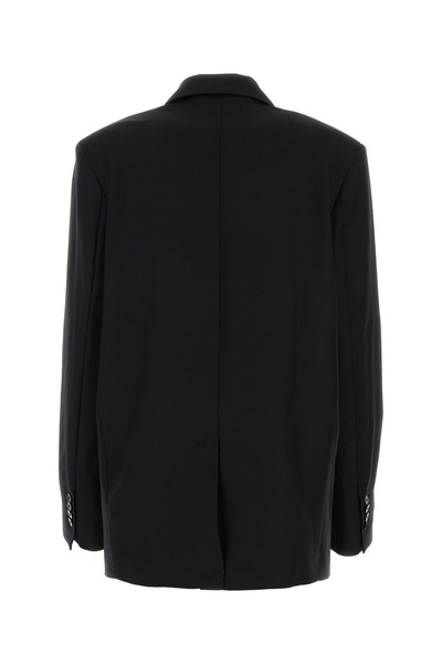 Black wool Donau blazer