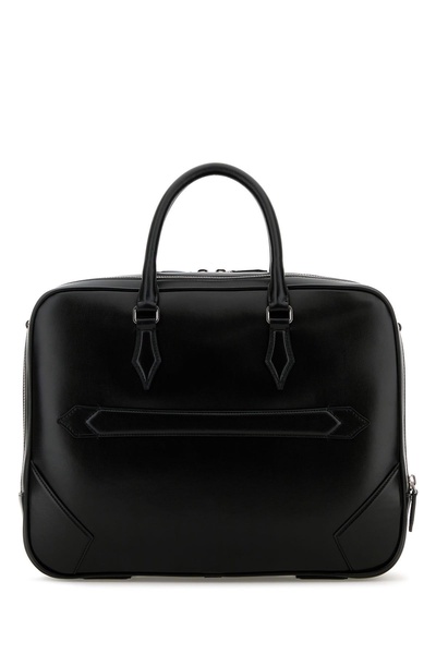 Black Leather Large Masterpiece Briefcase