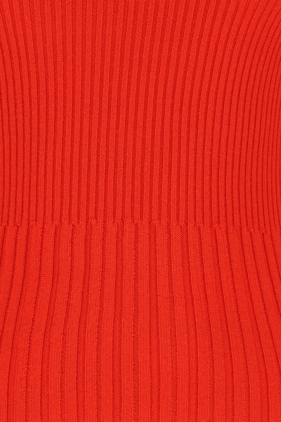 Red wool sweater