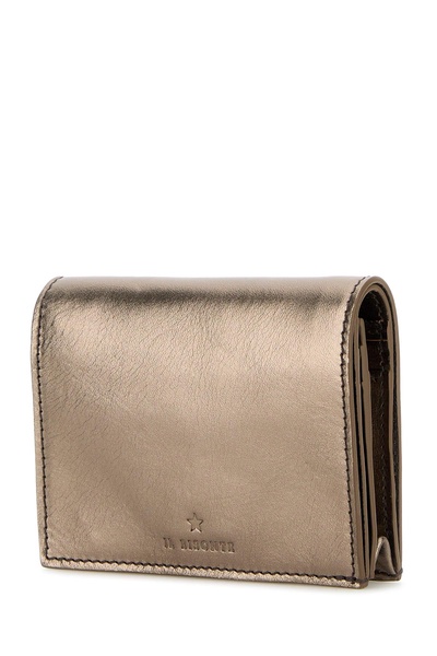 Bronze leather Oliveta wallet