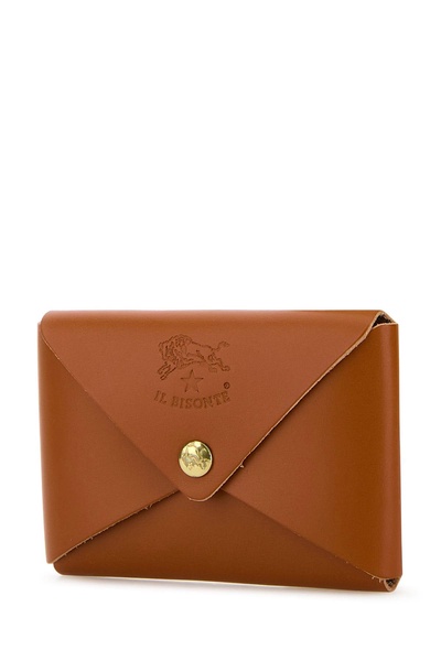 Orange leather Sovana card holder