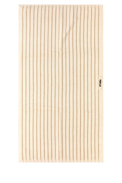 Embroidered terry towel