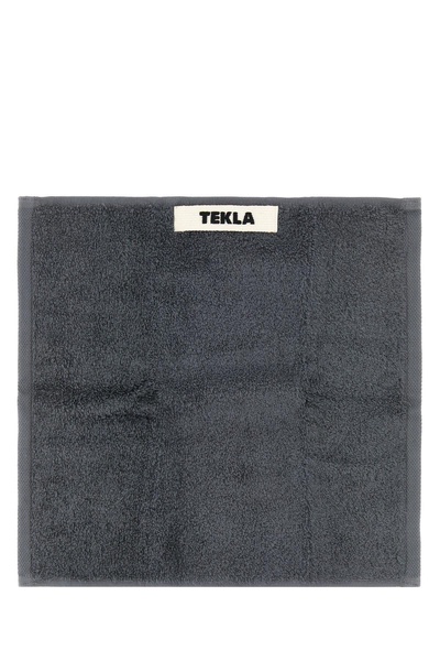 Charcoal terry washcloth