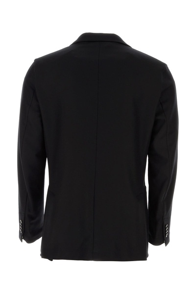 Black wool blazer