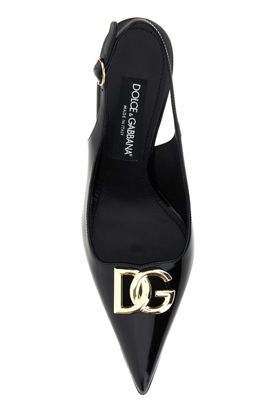 Dolce & Gabbana Woman Black Leather Pumps