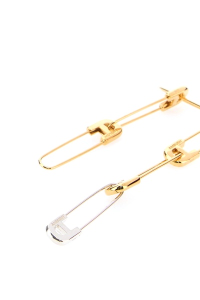 Ambush Men Two-Tone Metal A Safety Pin Link Bracelet