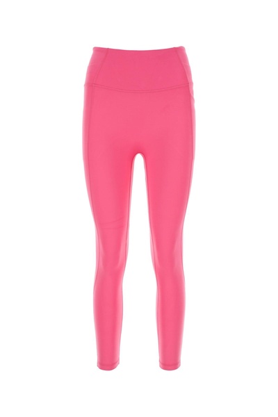 Pink stretch nylon leggings