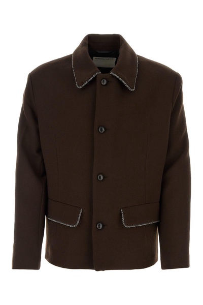 Brown wool Ylin blazer