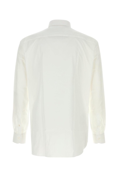 White poplin shirt