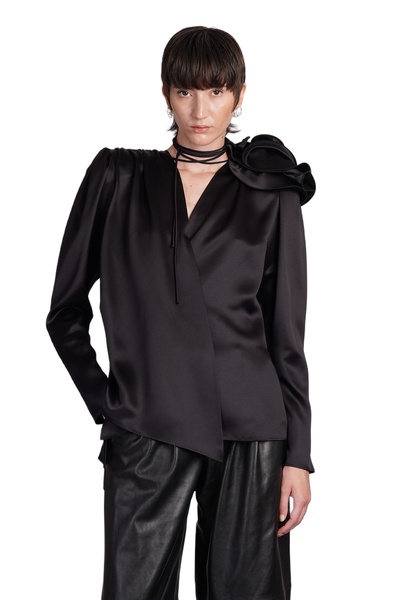 Blouse In Black Silk