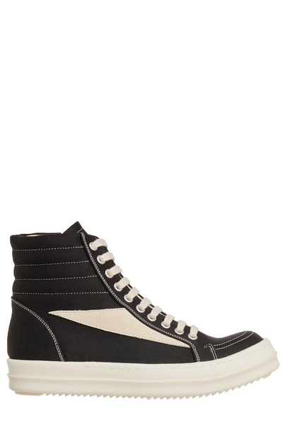 High-top Lace-up Sneakers