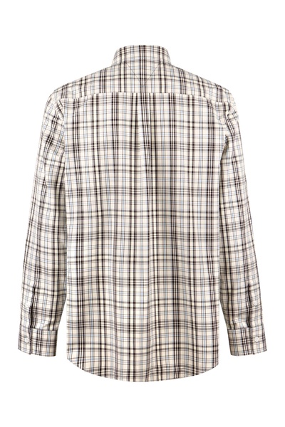 Bottega Veneta Checked Buttoned Shirt