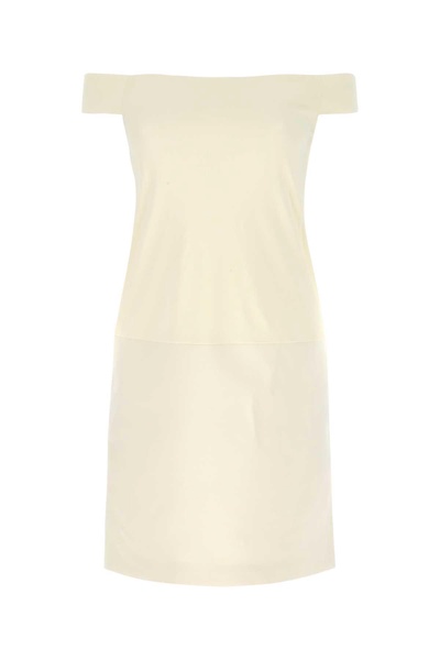 Ivory Viscose Blend Dress