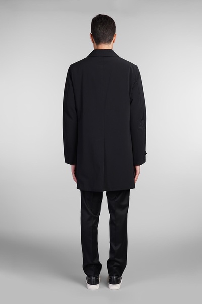 Perfetto Coat In Black Polyester