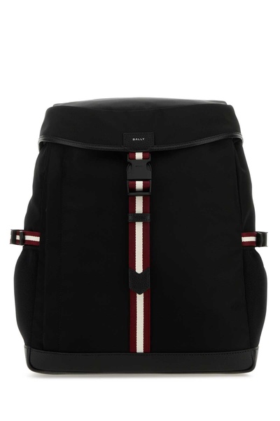 Black nylon Sport backpack