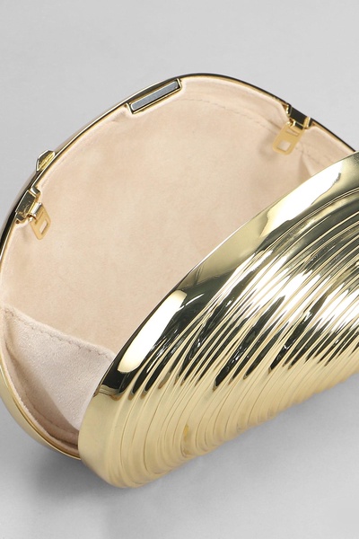 Bridget Clutch In Gold Brass