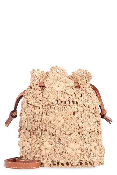 Raffia Bucket Bag