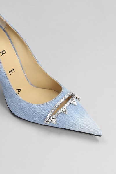 Pumps In Blue Denim