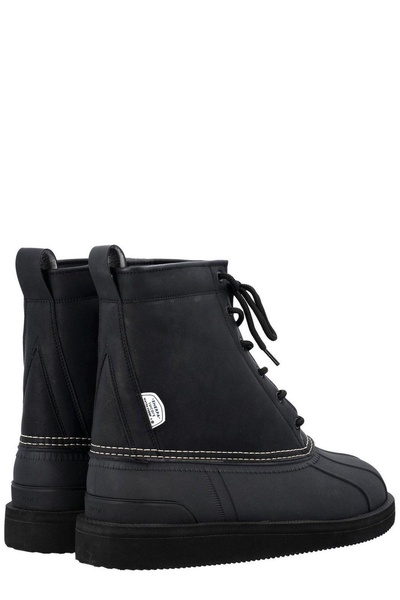 Alal Lace-up Round Toe Boots