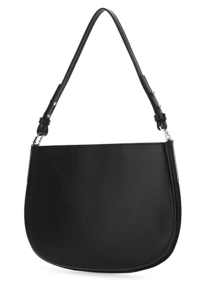 Black Leather Issa Handbag