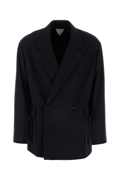 Bottega Veneta Man Midnight Blue Wool Blazer