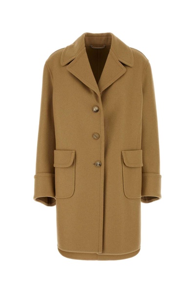 Camel Wool Blend Coat